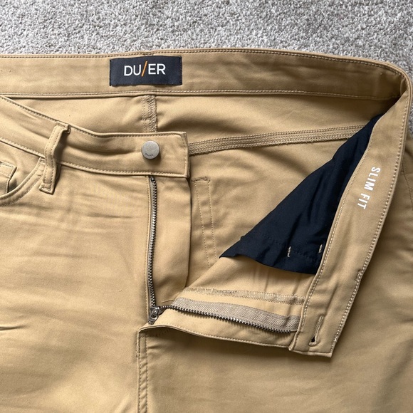 Men's Duer Pants- Tan - Picture 2 of 9